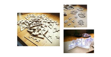 一道工藝品激光切割機的數(shù)學題,您答對了嗎